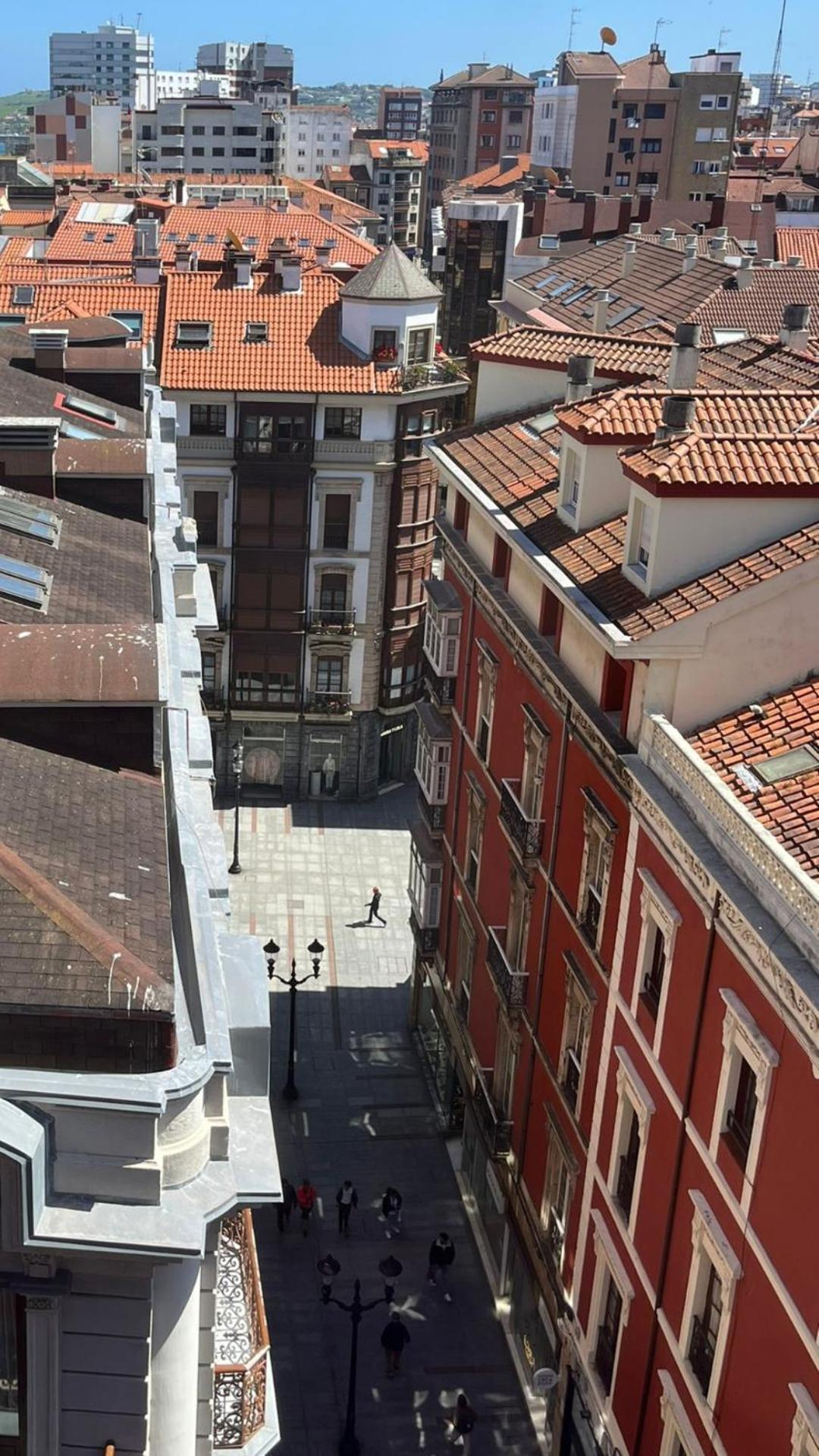 Apartamento El Mirador Del Centro Gijón Exterior foto