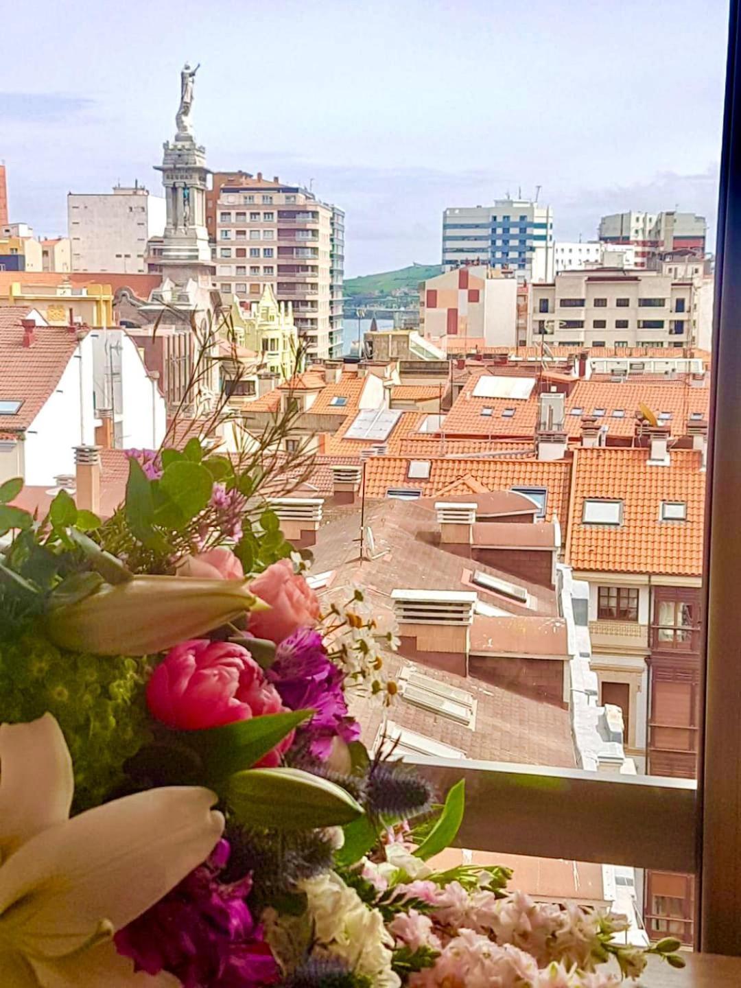 Apartamento El Mirador Del Centro Gijón Exterior foto