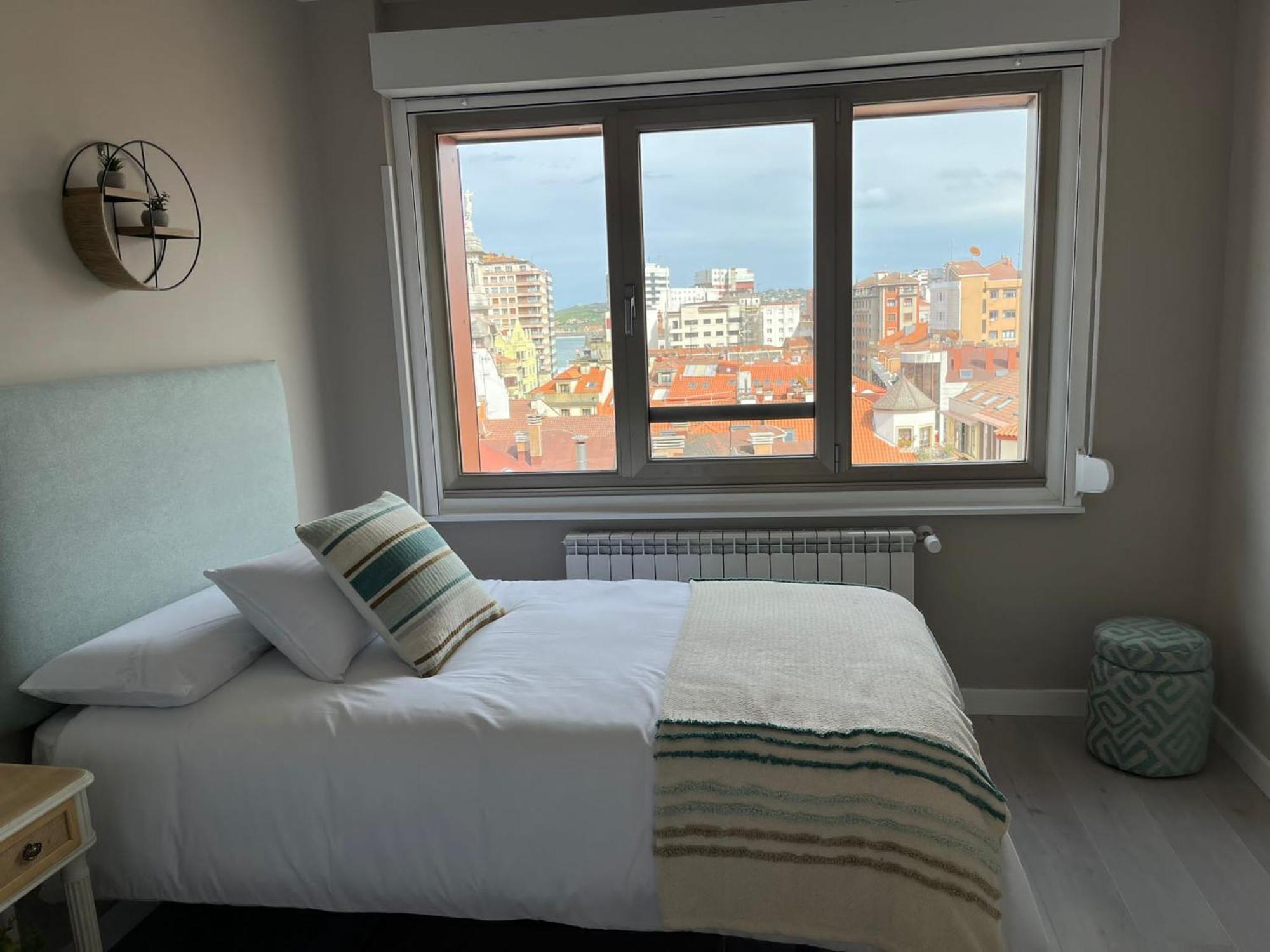 Apartamento El Mirador Del Centro Gijón Exterior foto