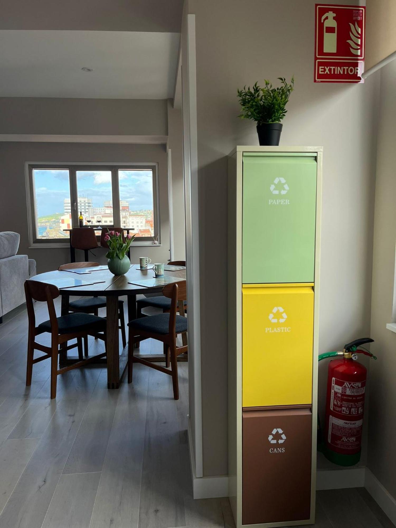 Apartamento El Mirador Del Centro Gijón Exterior foto